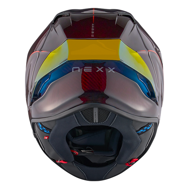 Nexx X.R3R Helmet Hagibis Carbon Red 01XR323374023 