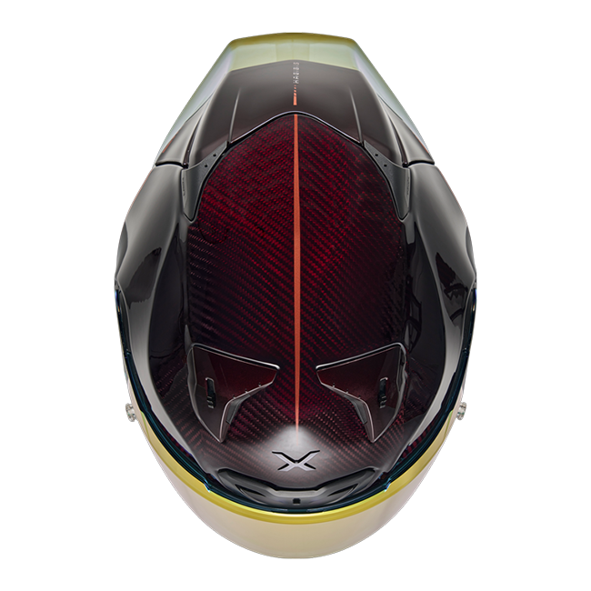 Nexx X.R3R Helmet Hagibis Carbon Red 01XR323374023 