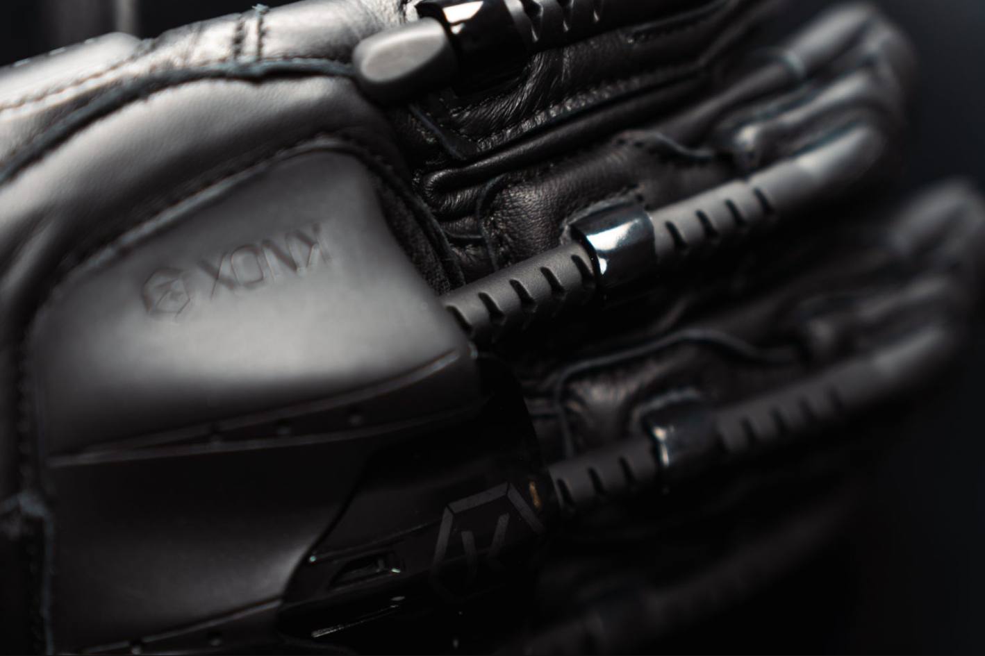 Knox Handroid MK5 racing leather gloves | men | black | 11769404100 