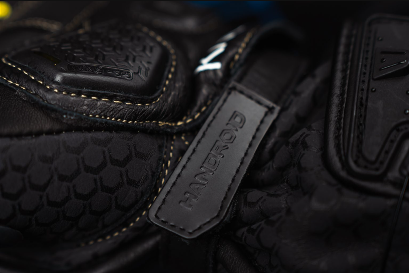 Knox Handroid MK5 racing leather gloves | men | black | 11769404100 