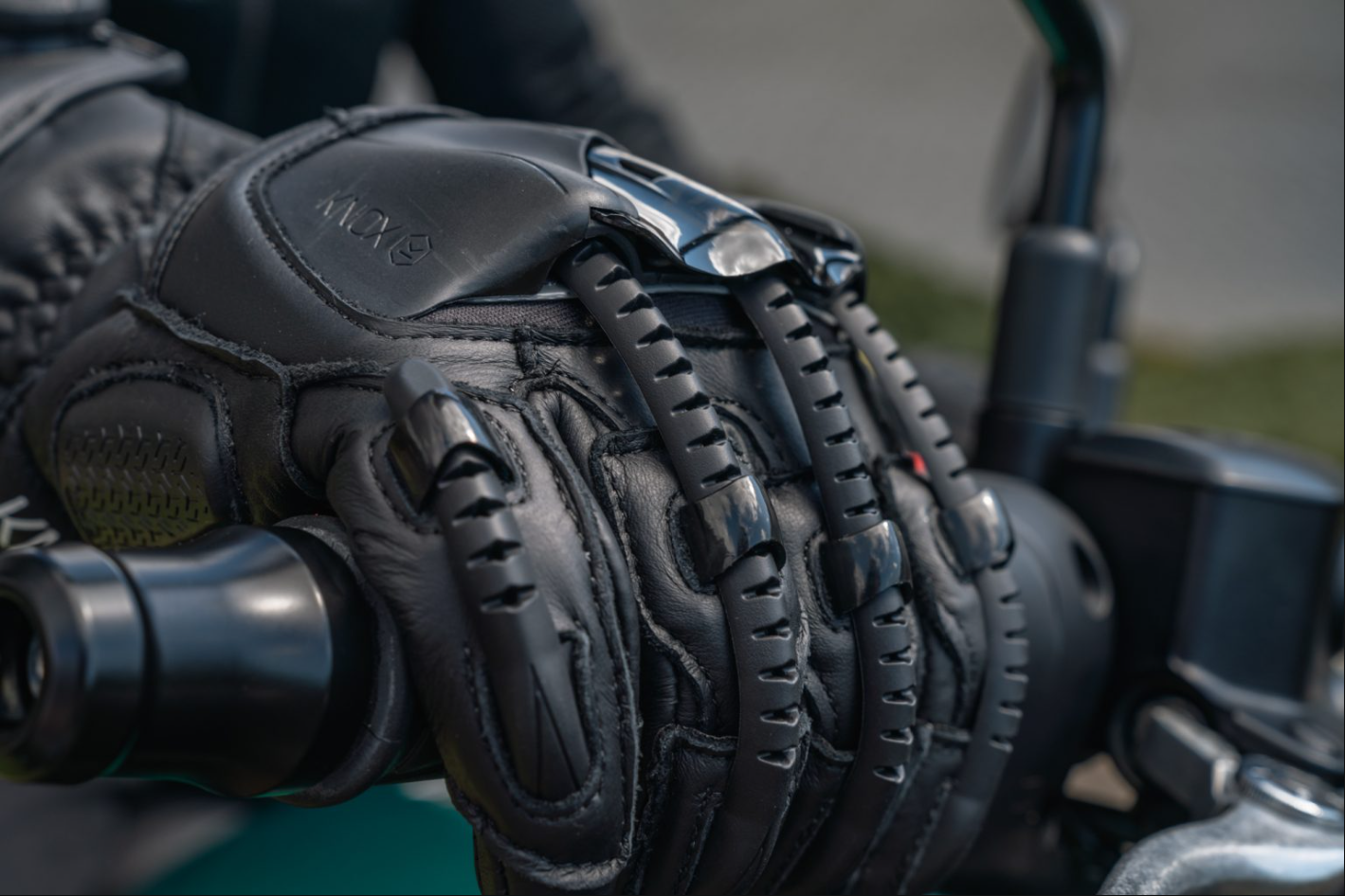 Knox Handroid MK5 racing leather gloves | men | black | 11769404100 