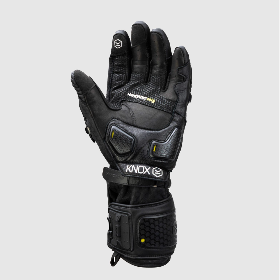 Knox Handroid MK5 racing leather gloves | men | black | 11769404100 