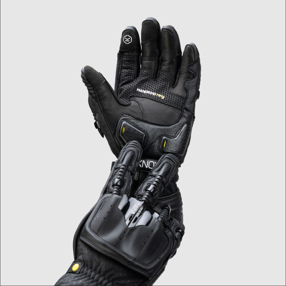 Knox Handroid MK5 racing leather gloves | men | black | 11769404100 