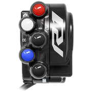 Gas grip housing with handlebar switch jetprime yamaha yzf-r1/m rn65 (20-25) JP ACC 033