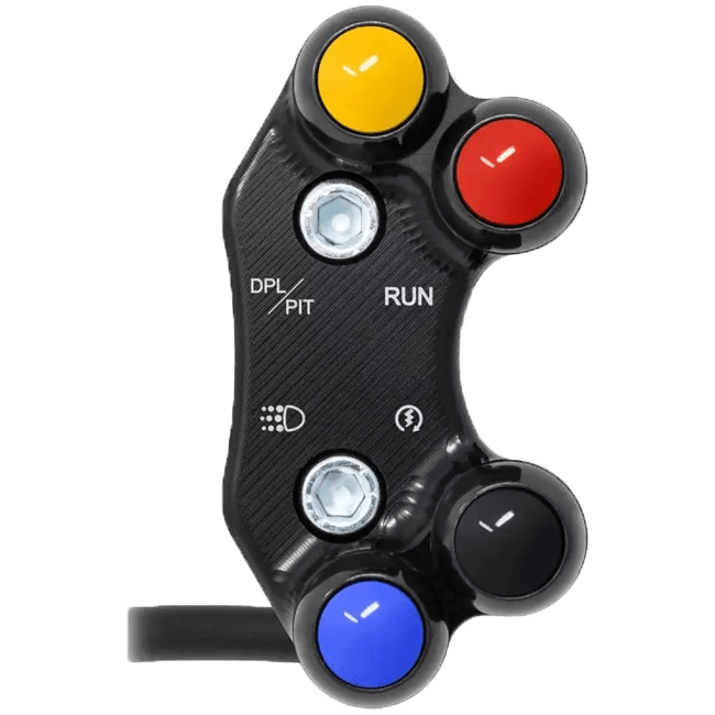 Interruptor de guidão direito JetPrime Ducati Panigale V4/S (2025) JP PLD / PLDB 056 