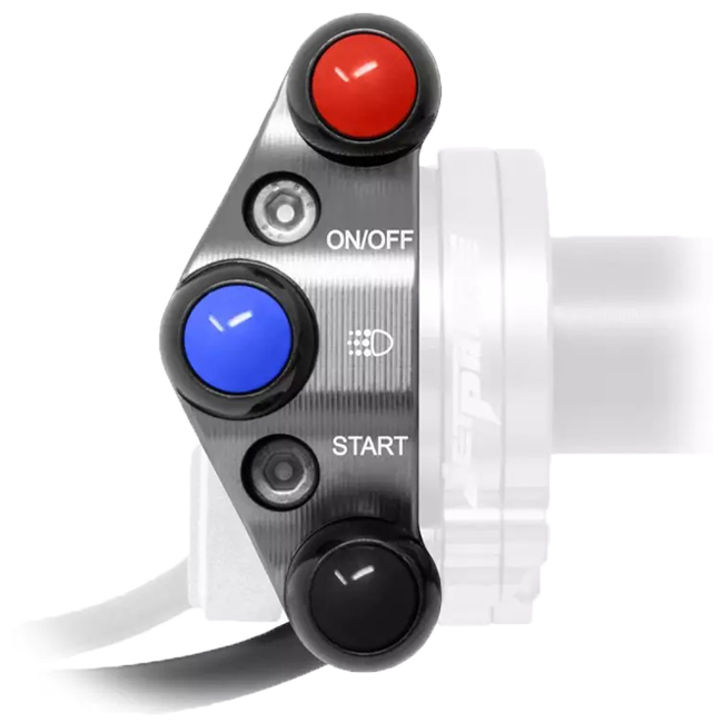 Interruptor de guidão para JetPrime JP ACC 120 punho de gás Ducati Panigale V2 955 (20-24) JP PLD 106 