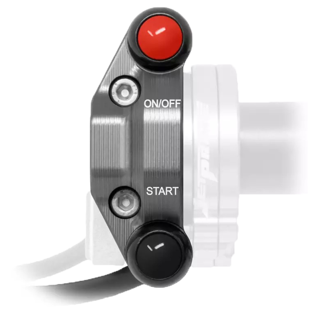 Interruptor de guidão para JetPrime JP ACC 109 Aprilia RSV4/1100 Factory/RF/RR (17-20) JP PLD 109 