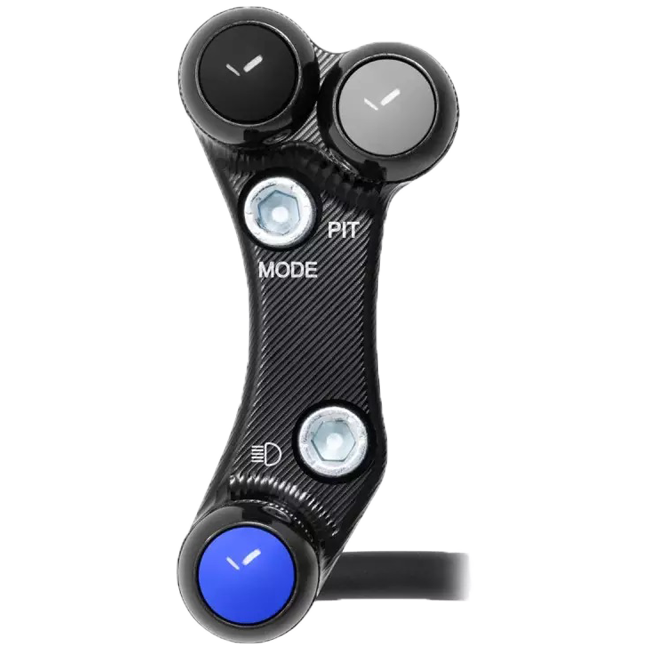 Interruptor de guidão Race esquerdo JetPrime Suzuki GSX-R 600/750 (11-17) JP PLSR 019 