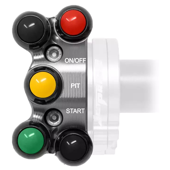 Interruptor de guiador para JetPrime JP ACC 127 manete de aceleração Honda CBR 1000 RR-R SC82 (20-26) JP PLDR 127 