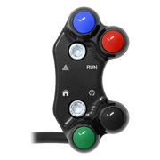Lenkerschalter Street rechts JetPrime Triumph Street Triple 765 RS (17-26) JP PLD 039 – fluchtendes Lochbild