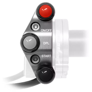 Interruptor de guiador para JetPrime JP ACC 120 manete de aceleração Ducati Panigale V4/S (18-24) JP PLD 120 