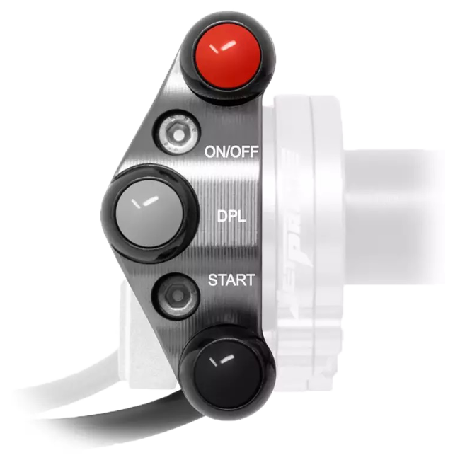 Interruptor de guiador para JetPrime JP ACC 120 manete de aceleração Ducati Panigale V4/S (18-24) JP PLD 120 