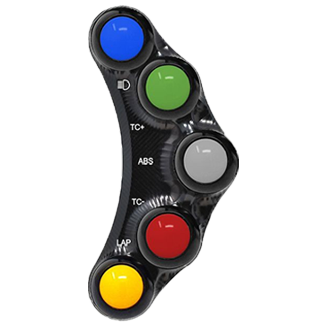 Interruptor de guiador Race esquerdo JetPrime BMW S1000RR K46 (15-18) JP PLSR 008 