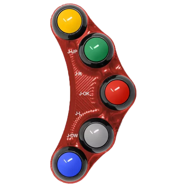 Interruptor de guidão Race esquerdo JetPrime Aprilia RSV4/1100 Factory/RF/RR (17-20) JP PLSR 009 RF 