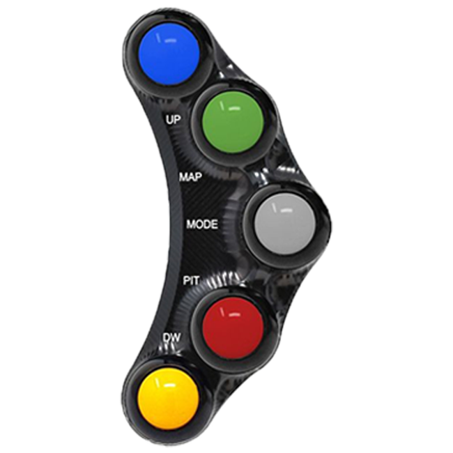 Interruptor de guidão Race esquerdo JetPrime Yamaha YZF-R1/M RN65 (20-25) JP PLSR 033 