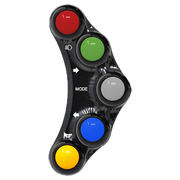 Interruptor de guidão Street esquerdo JetPrime Aprilia RSV4/Factory/R/RR/RF (09-16) JP PLS 009 