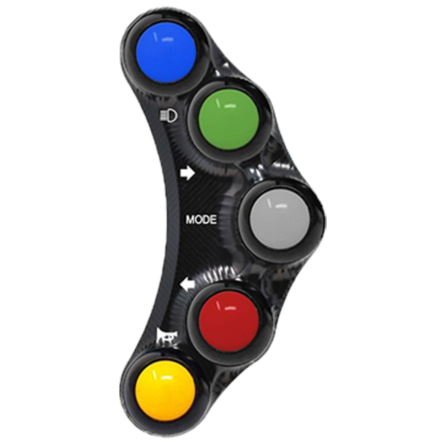 Interruptor de direção Street esquerdo JetPrime Suzuki GSX-R 1000 (17-23) JP PLS 011 