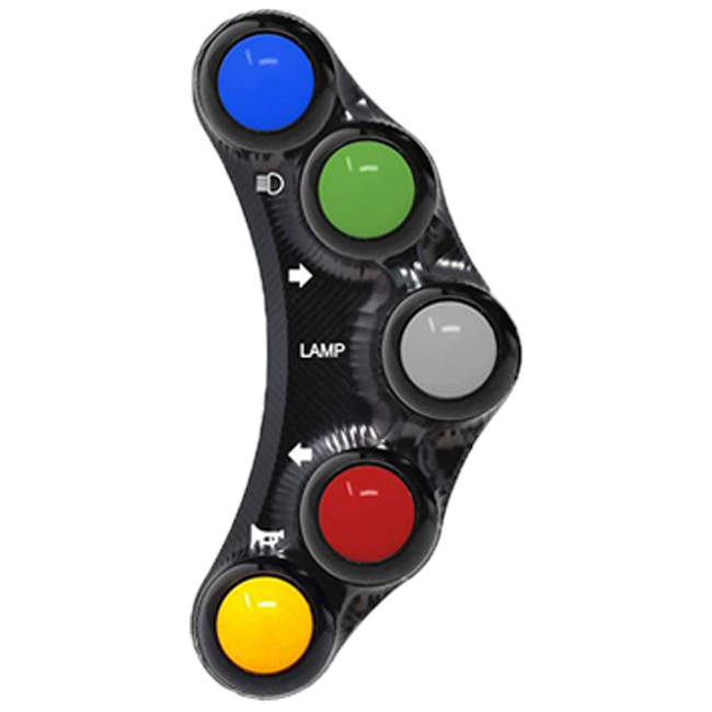 Interruptor de guidão Street esquerdo JetPrime Yamaha YZF-R3 (15-18) JP PLS 015 