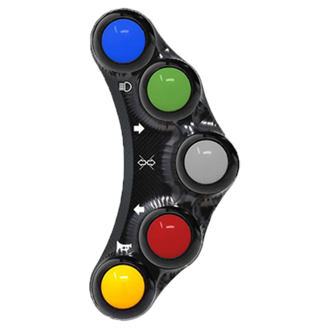 Interruptor de guiador esquerdo Street JetPrime BMW S1000RR (09-14) JP PLS 028 