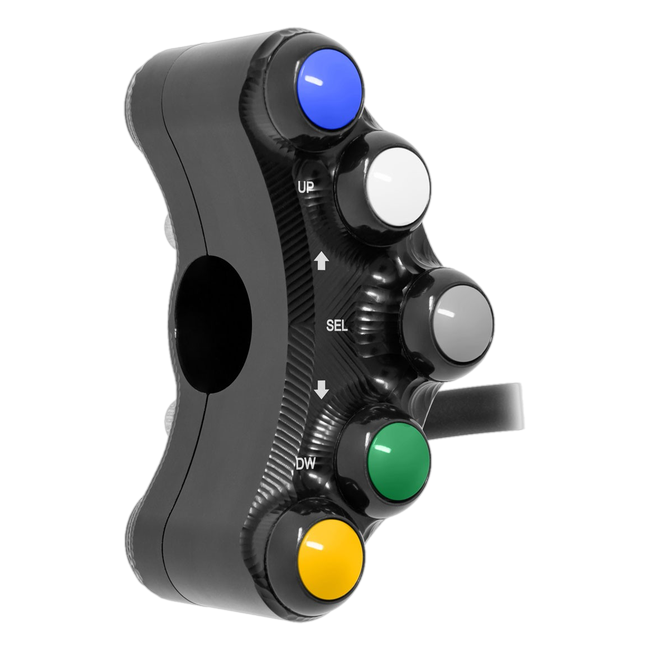 Lenkerschalter Sport links JetPrime Ducati Panigale V4 (18-26) JP SPS 003 – für I2M-Dashboard