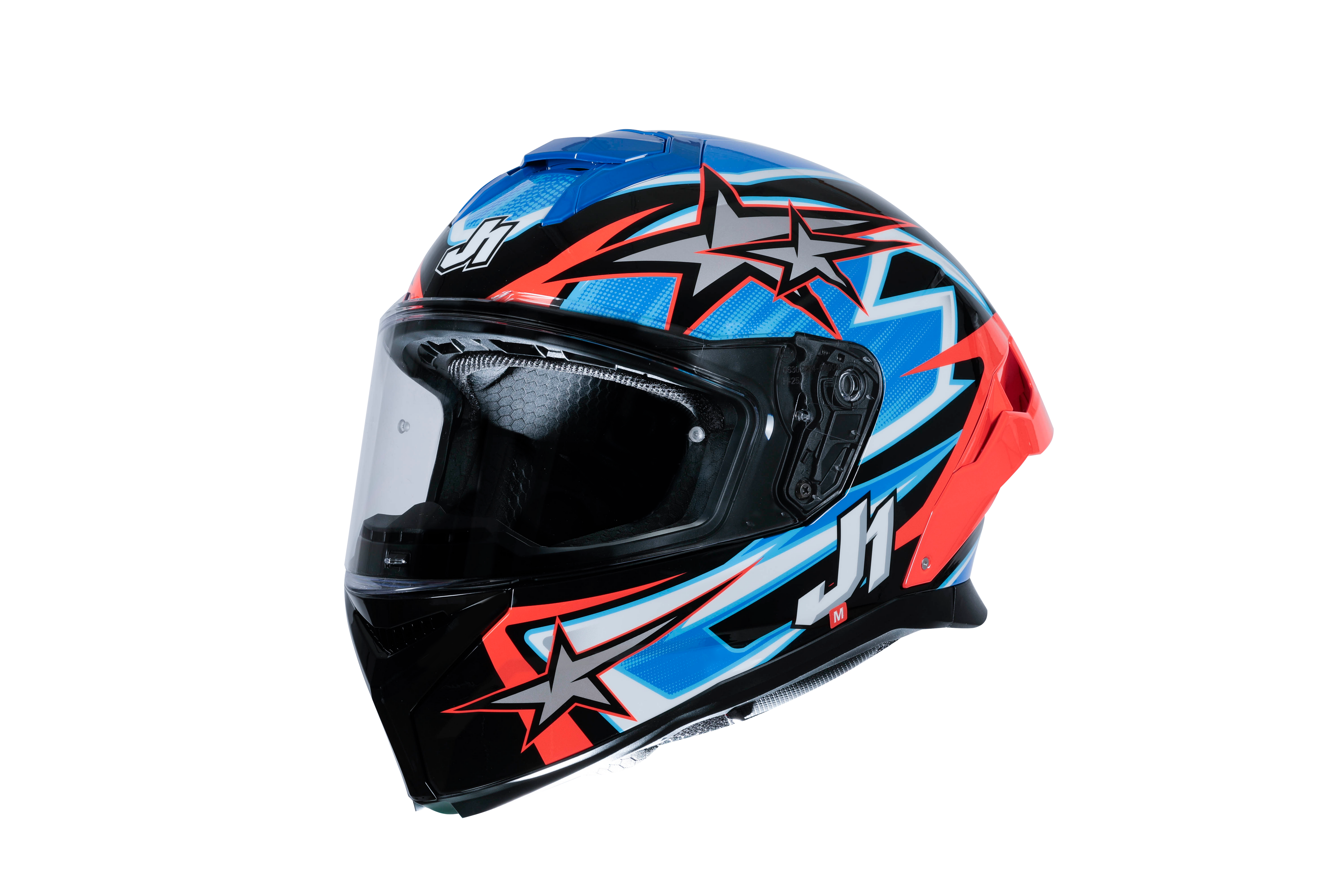 Just1 J-STR Helmet Astro Red / Blue / Black Gloss 6030390112007 
