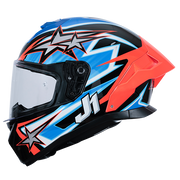 Just1 J-STR Helmet Astro Red / Blue / Black Gloss 6030390112007 
