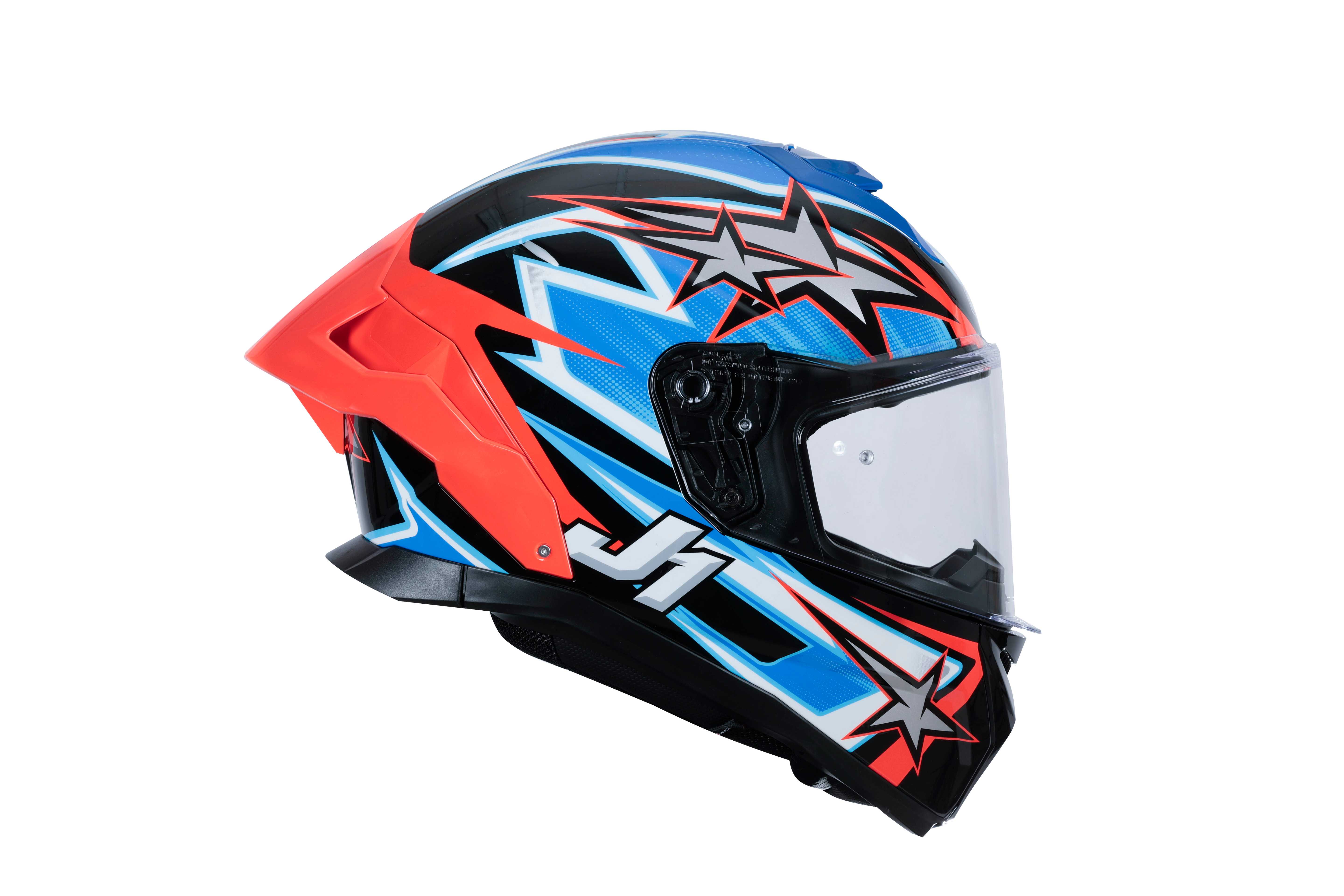 Just1 J-STR Helmet Astro Red / Blue / Black Gloss 6030390112007 