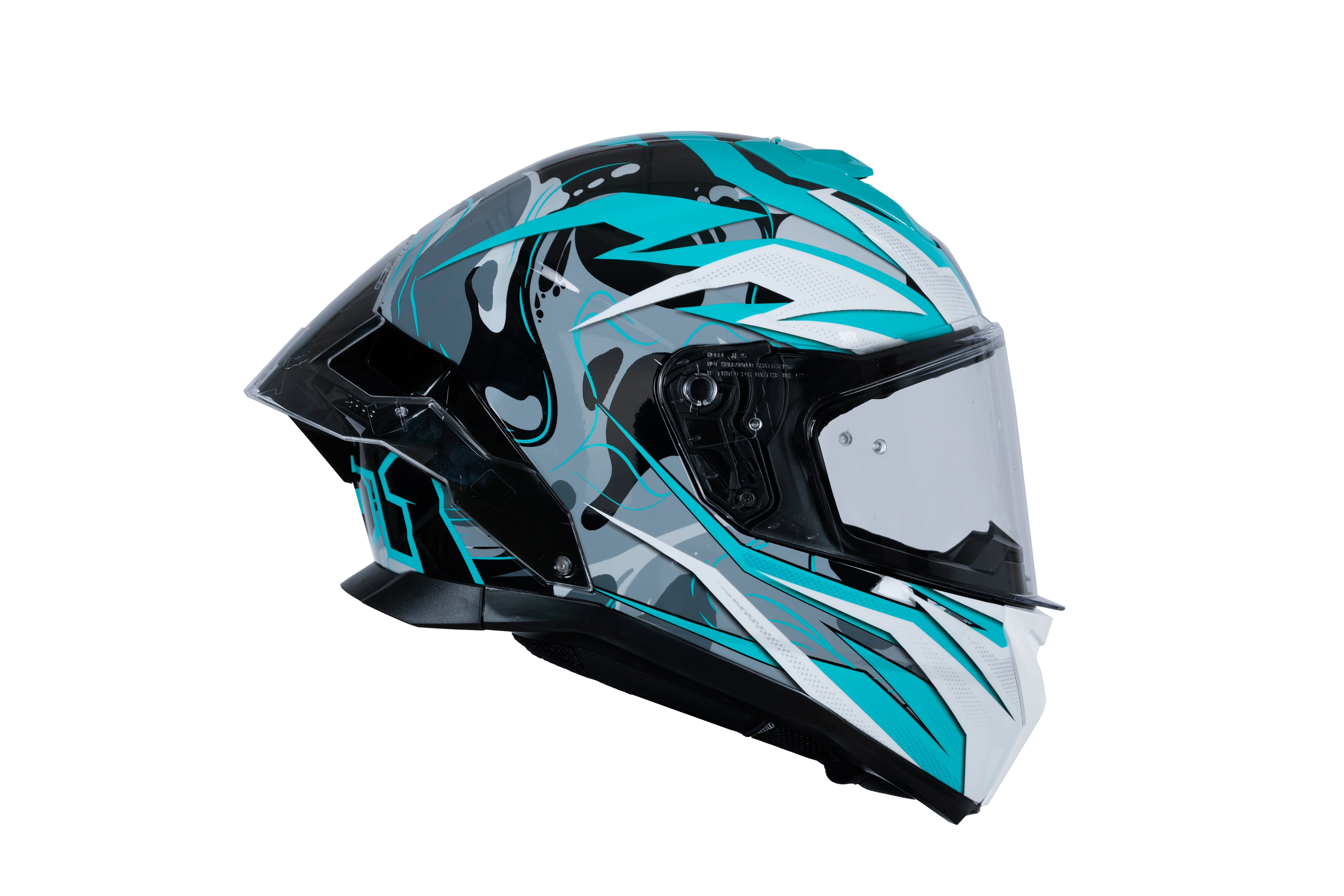 Just1 J-STR Helmet Avalon Turquoise / Black Gloss 6030390111002 