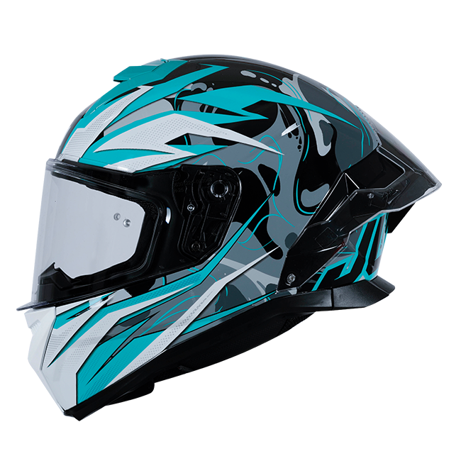 Just1 J-STR Capacete Avalon Turquesa / Preto Brilhante 6030390111002 