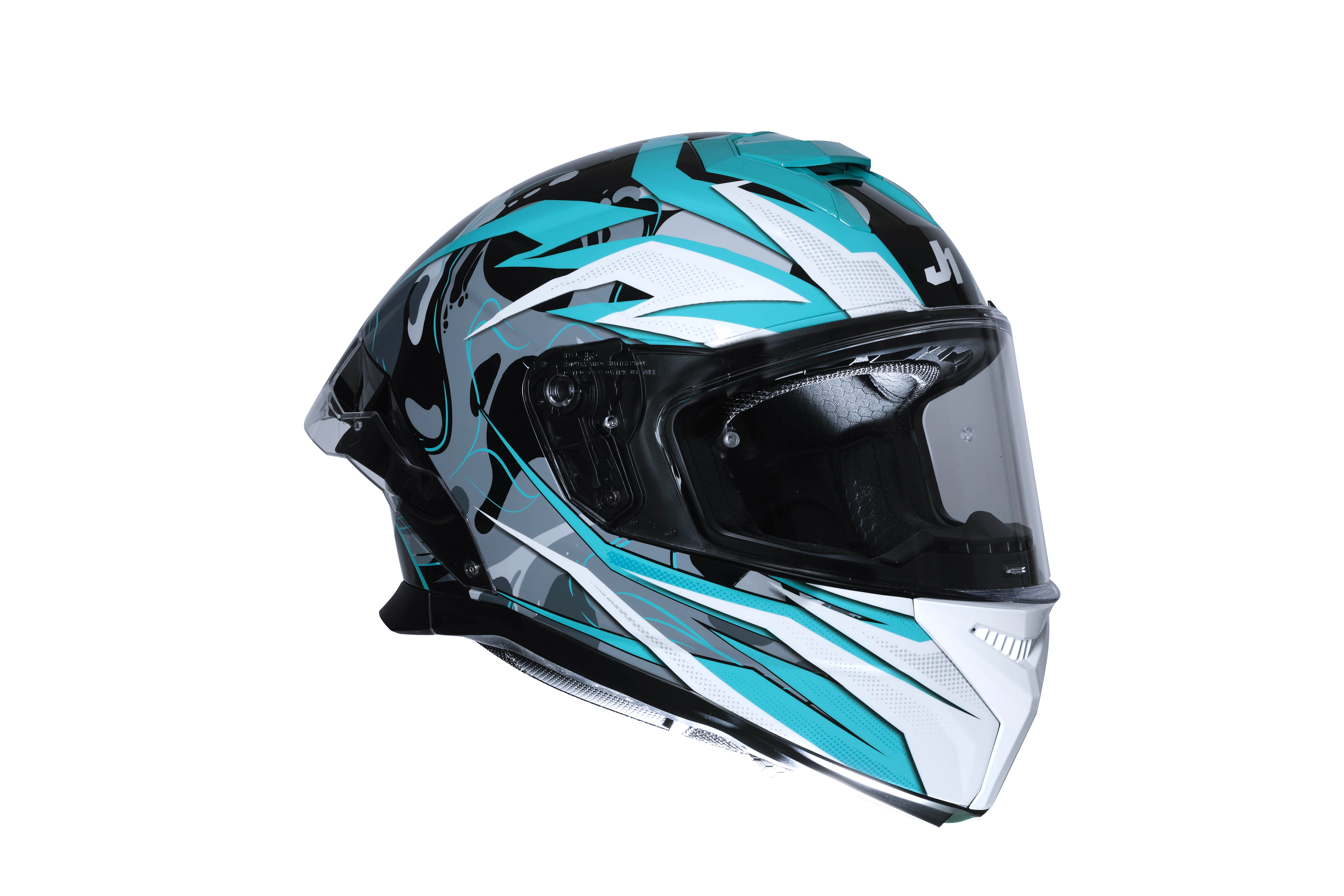 Just1 J-STR Capacete Avalon Turquesa / Preto Brilhante 6030390111002 