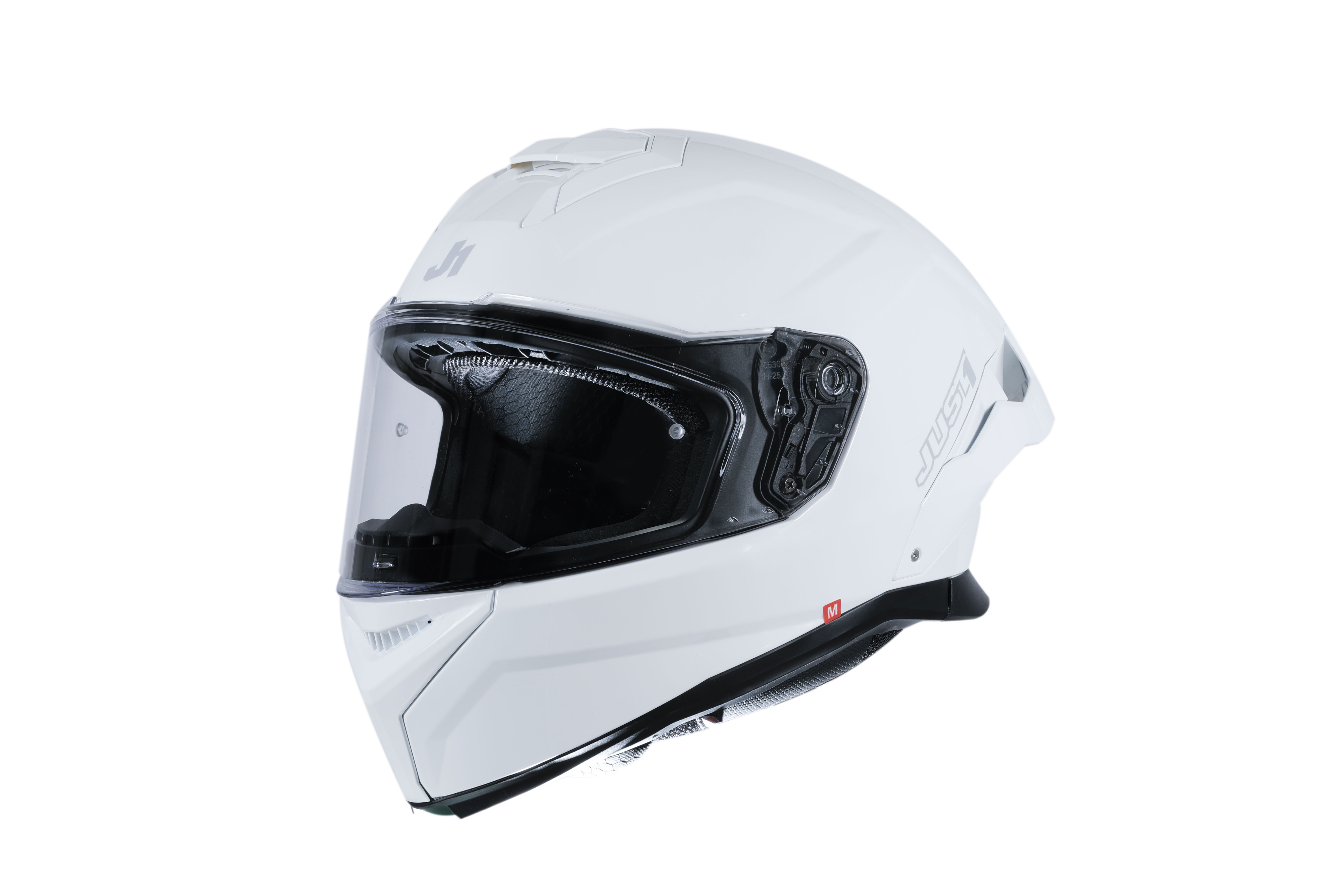 Just1 J-STR Capacete Sólido Branco Brilhante 6030390181000 