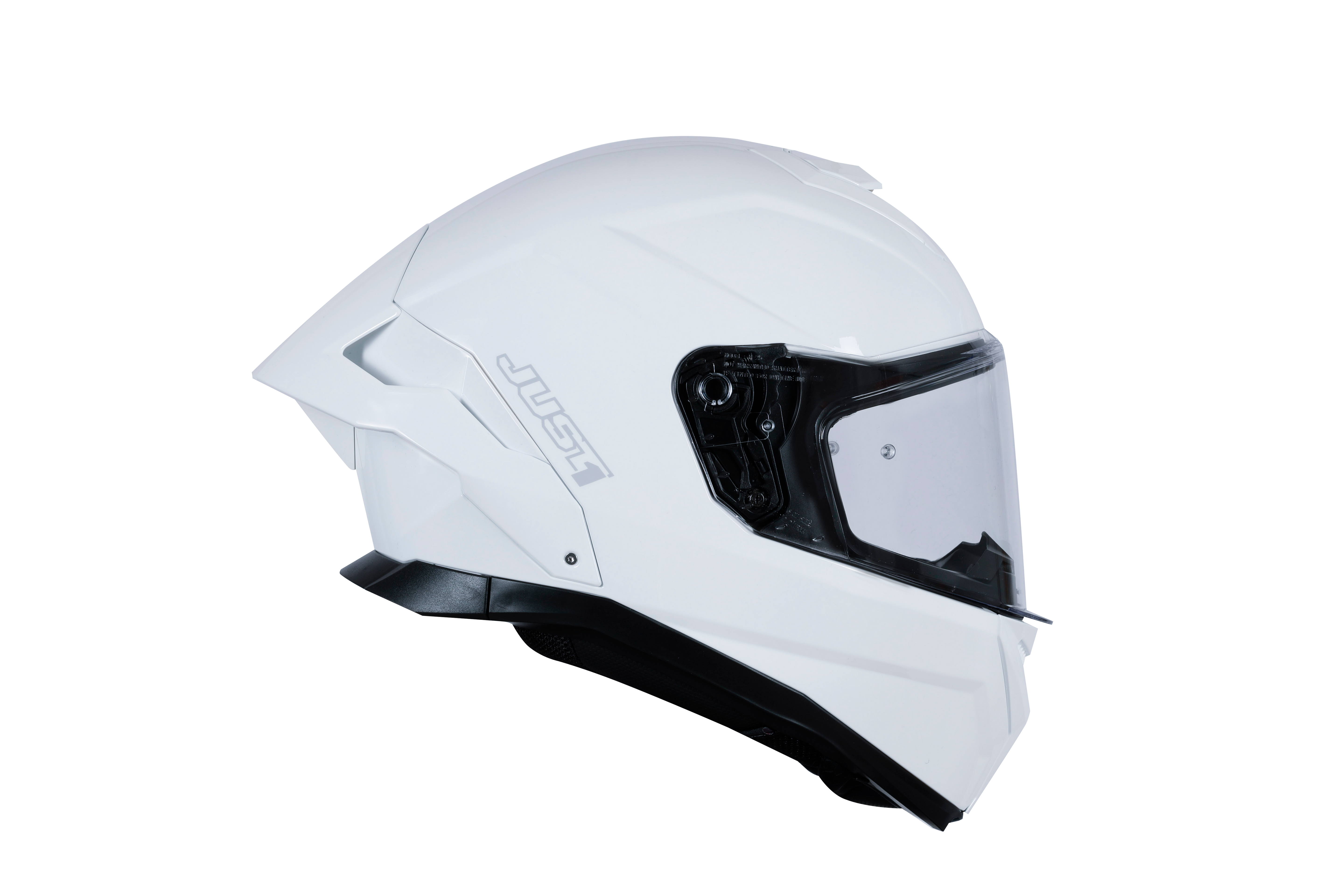 Just1 J-STR Capacete Sólido Branco Brilhante 6030390181000 