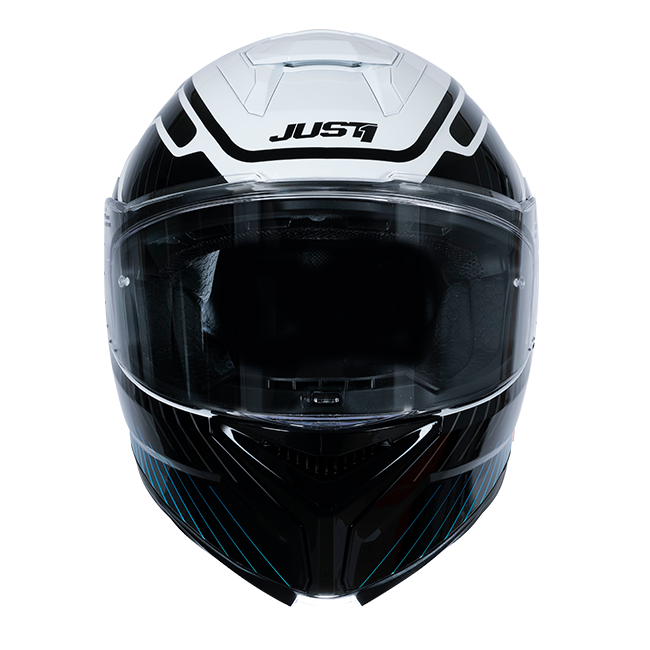 Just1 J-STR Capacete Tactical Azul / Branco Brilhante 6030390112003 