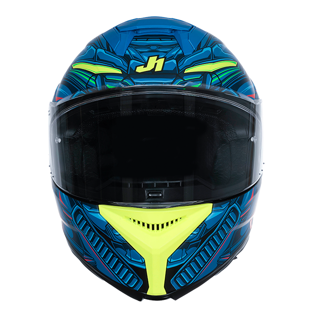 Just1 J-STR Capacete Titan Vermelho / Azul / Preto Fosco 6030390214004 