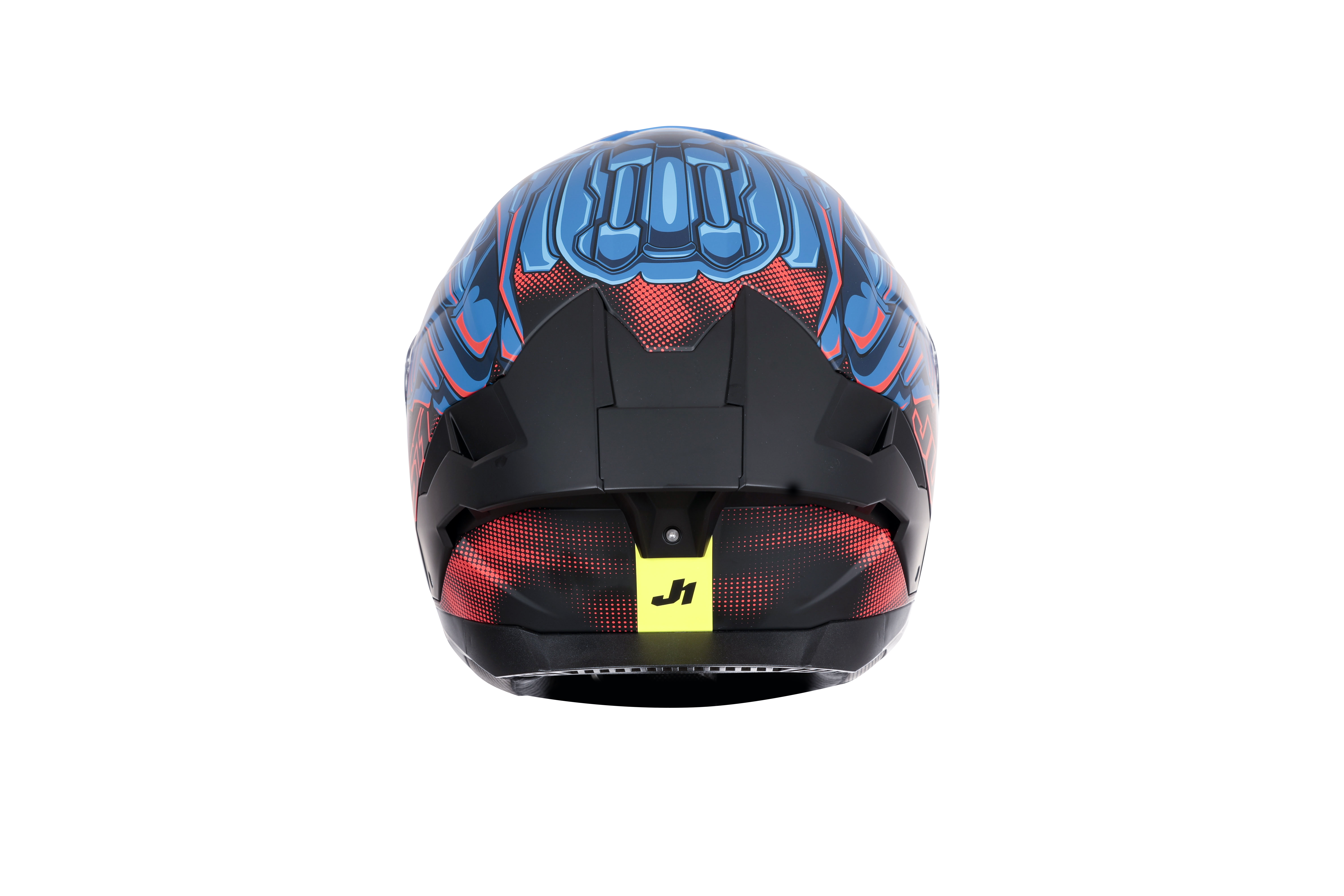 Just1 J-STR Capacete Titan Vermelho / Azul / Preto Fosco 6030390214004 