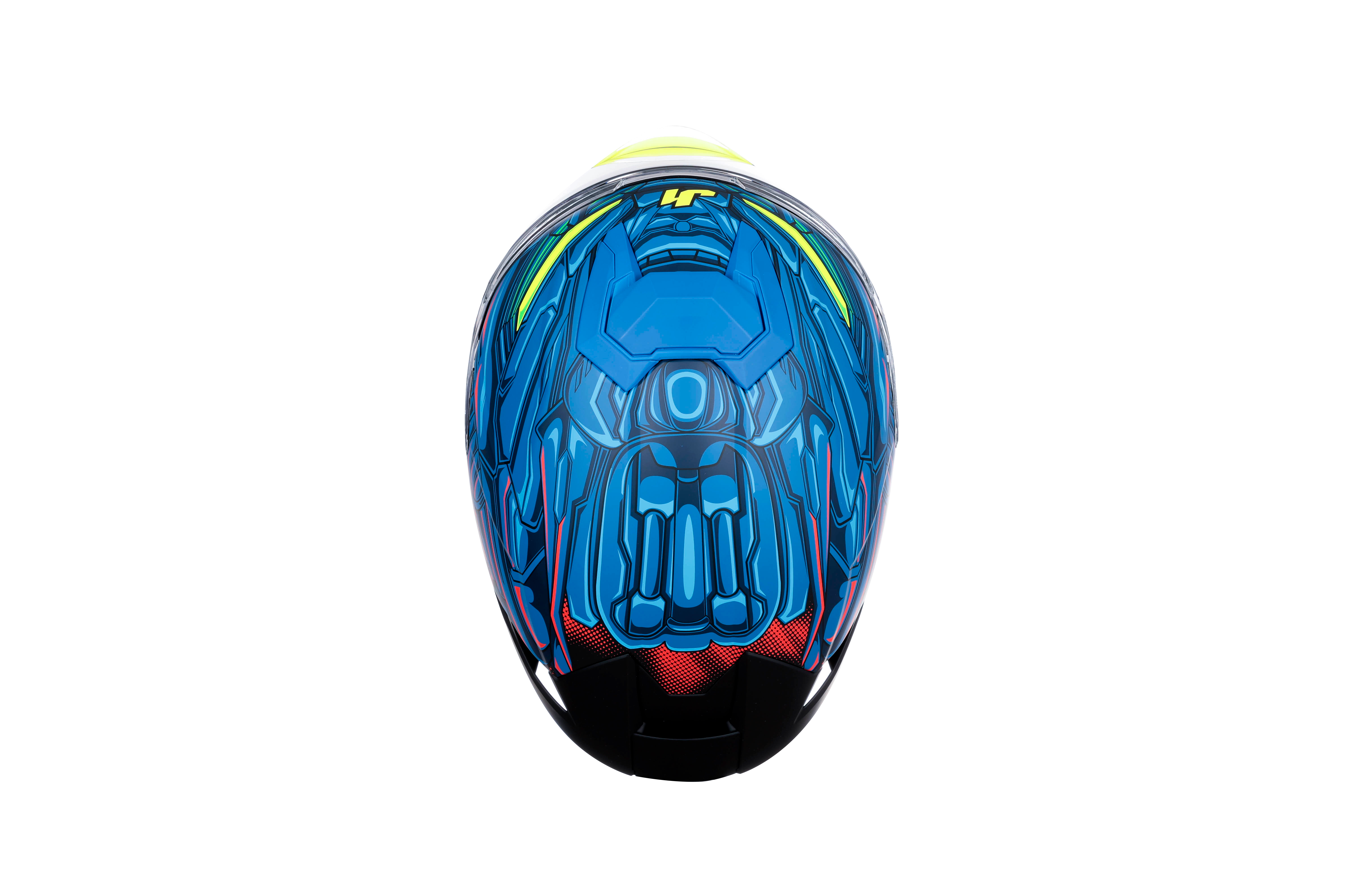 Just1 J-STR Capacete Titan Vermelho / Azul / Preto Fosco 6030390214004 