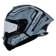 Capacete Just1 J-STR União Cinza / Preto Fosco 6030390201001 