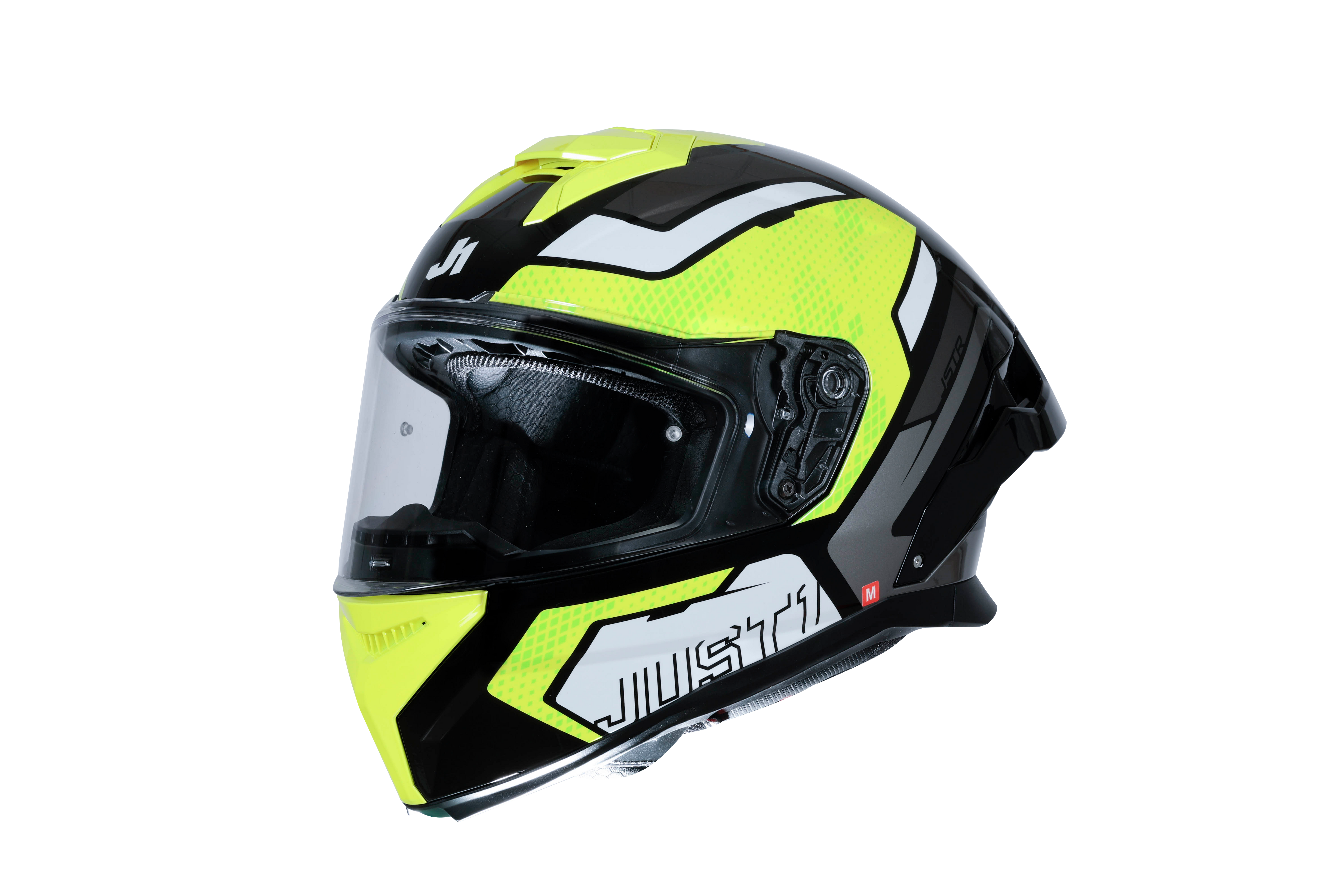 Just1 J-STR Helmet Union Neon Yellow / Black Gloss 6030390191001 