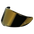 AGV Visor K6 S/K6 Iridium Espelhado Dourado 