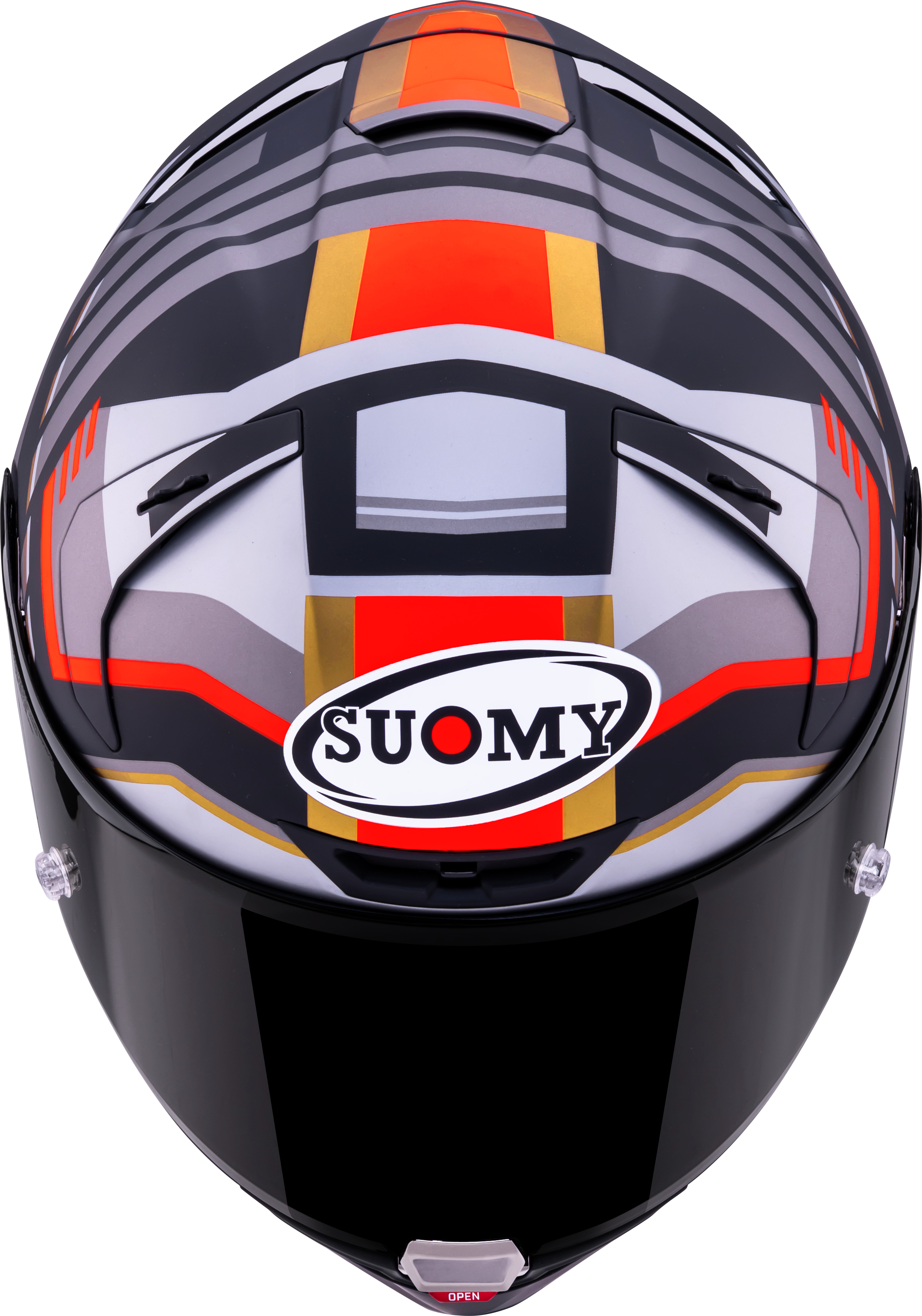 Suomy SR-GP Evo Helmet Infrared Matt Grey/Red/Black K6S20025 