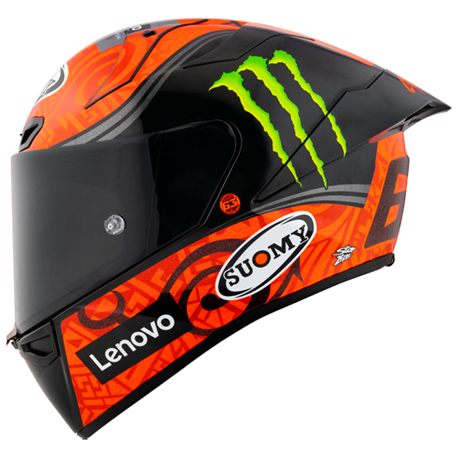 Capacete Suomy S1-XR GP Francesco Pecco Bagnaia Monster Replica 2023 K6SX0001 