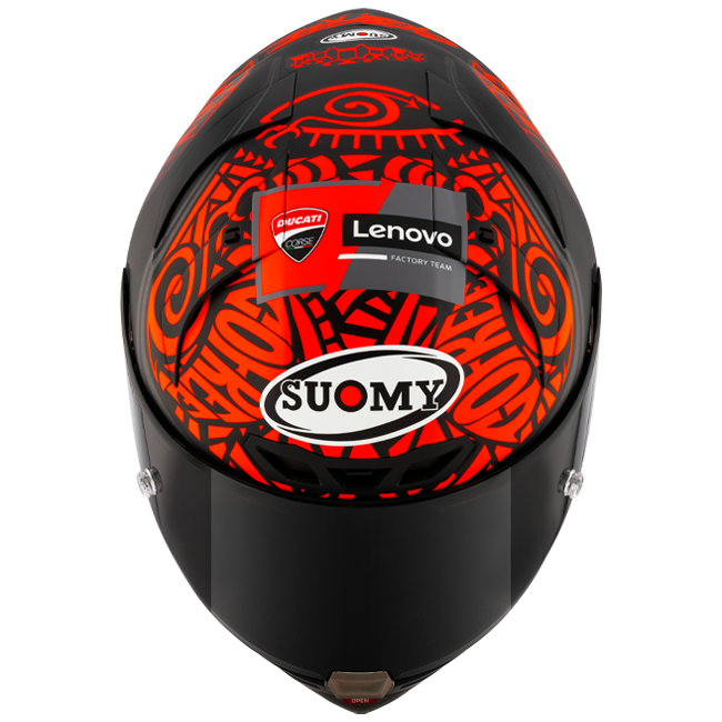 Suomy S1-XR GP Capacete Francesco Pecco Bagnaia Replica 2024 K6SX0012 