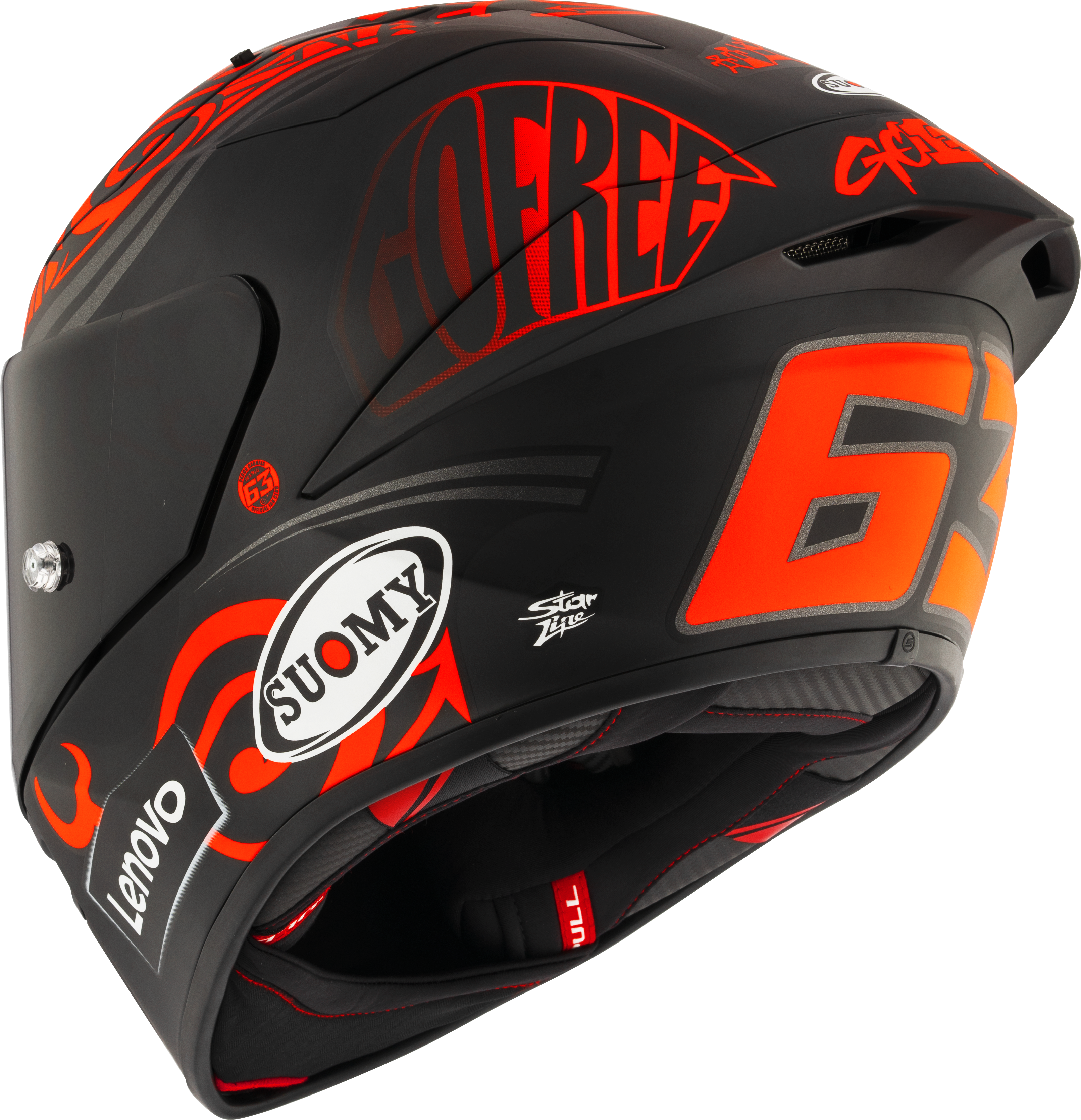 Suomy S1-XR GP Helmet Francesco Pecco Bagnaia Replica 2024 K6SX0012 