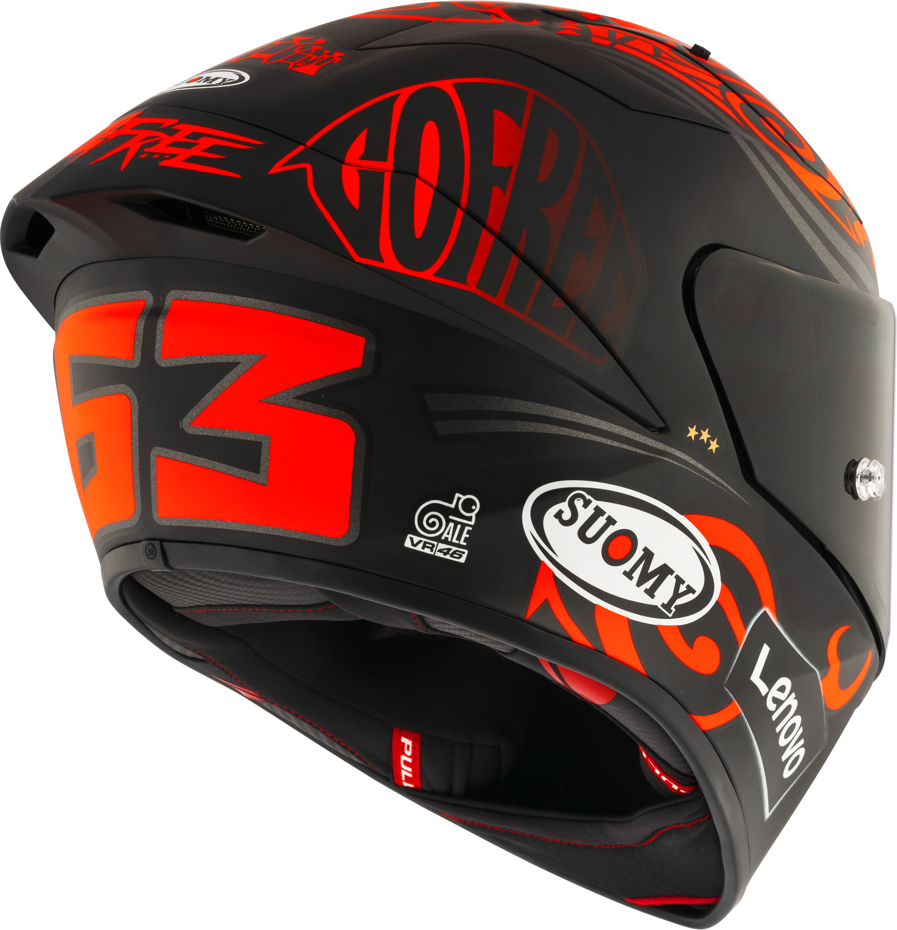 Suomy S1-XR GP Helmet Francesco Pecco Bagnaia Replica 2024 K6SX0012 