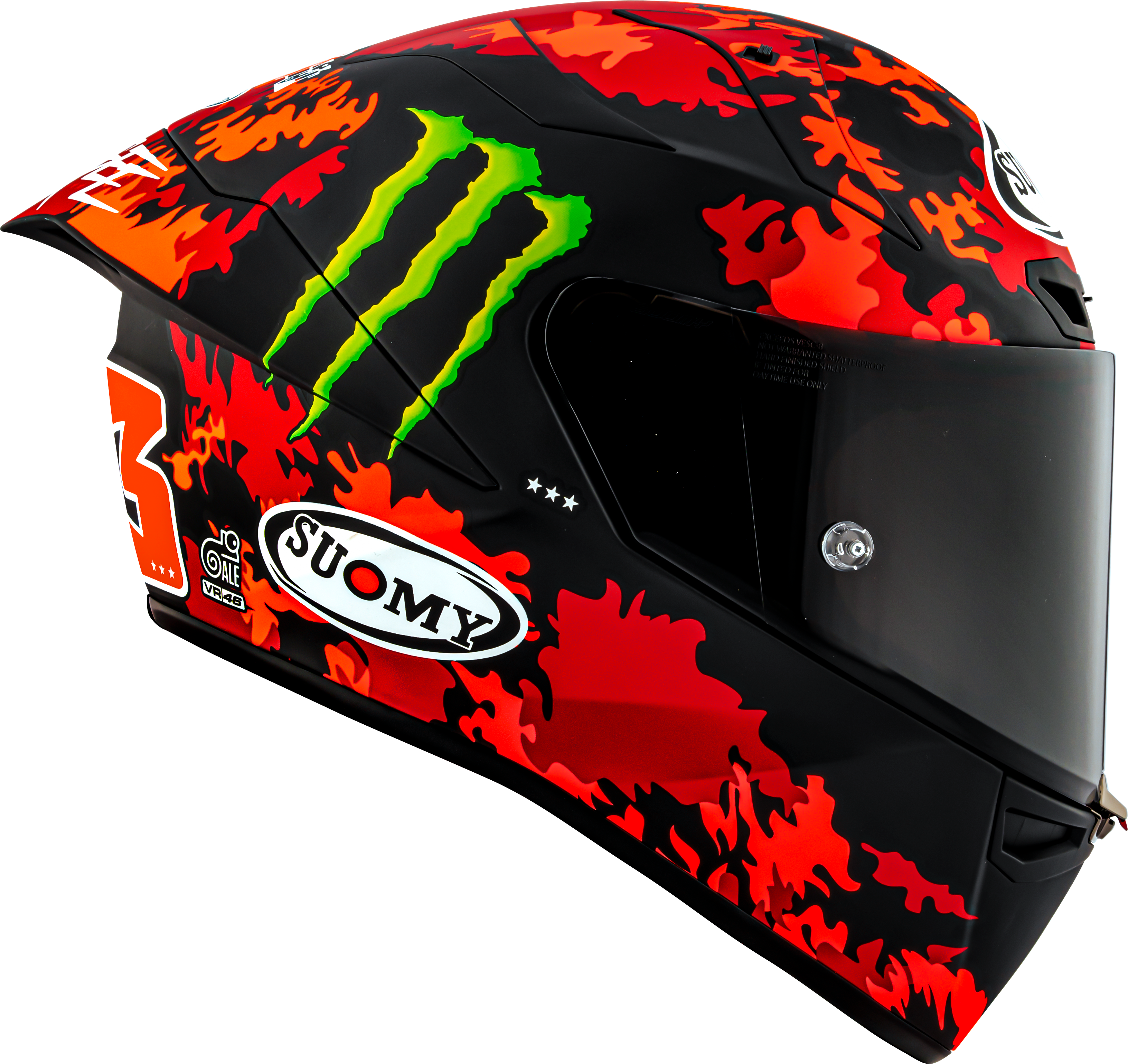 Capacete Suomy S1-XR GP Francesco Pecco Bagnaia Monster Replica 2025 K6SX0017 