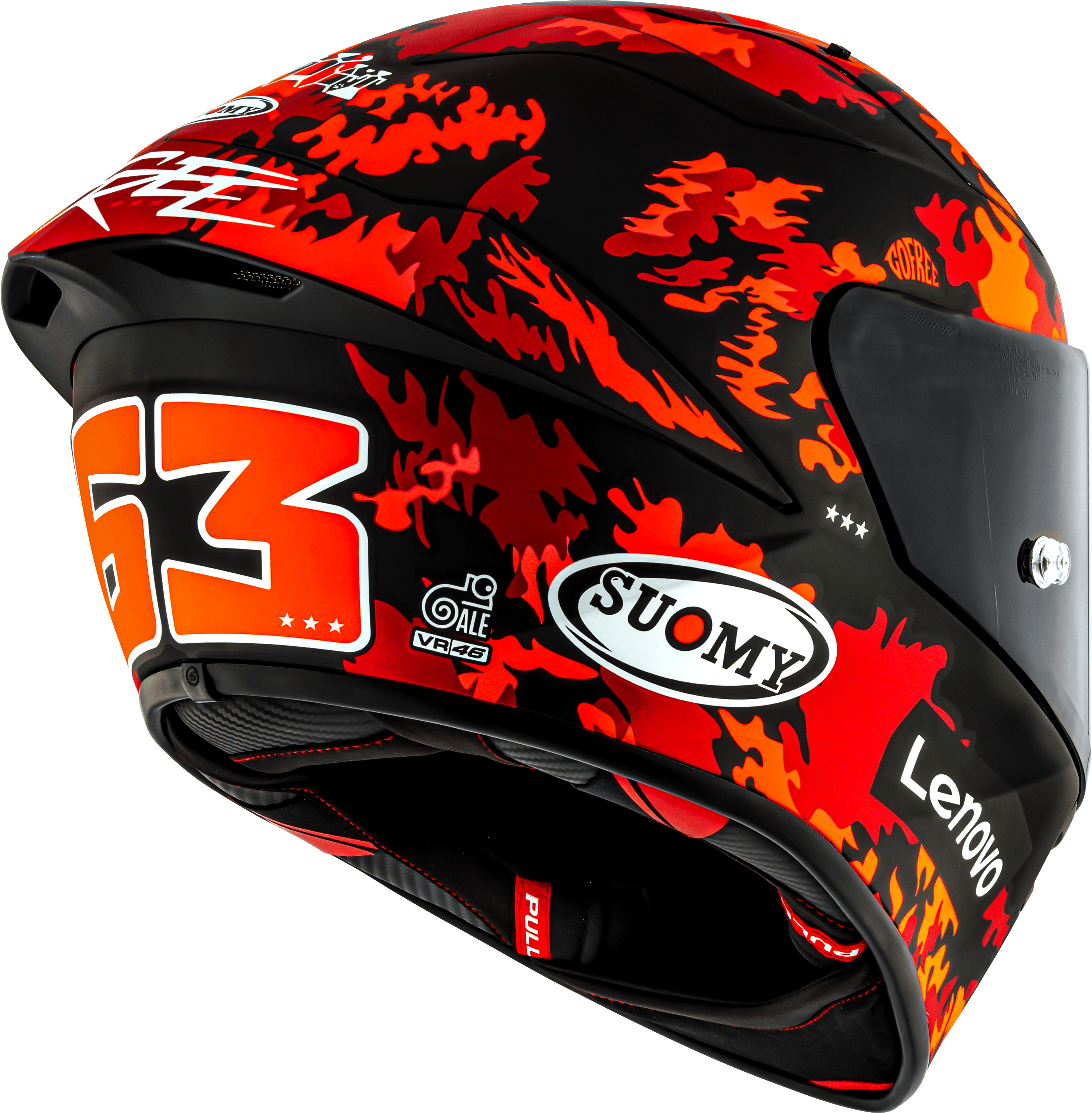 Suomy S1-XR GP Capacete Francesco Pecco Bagnaia Replica 2025 K6SX0018 