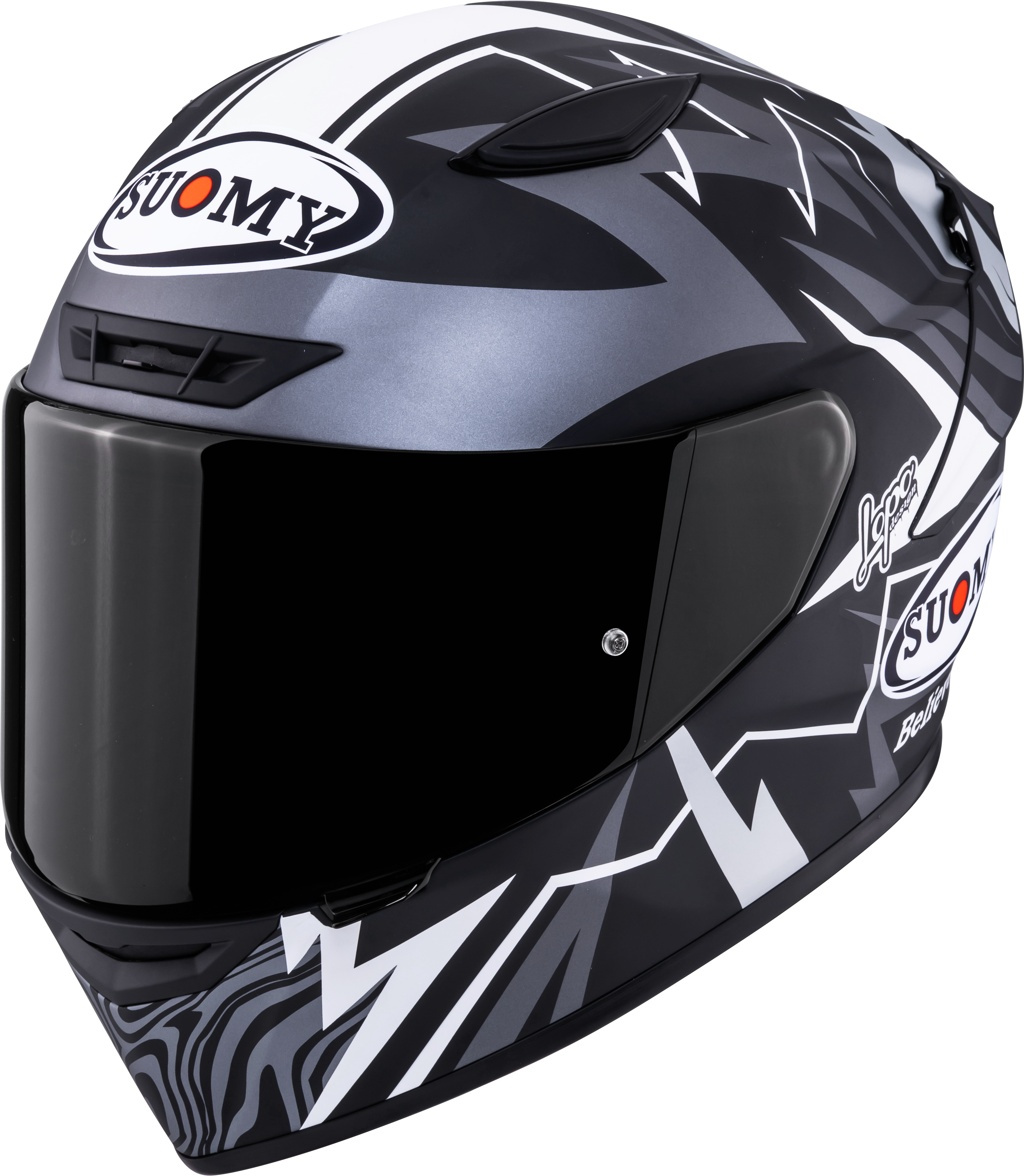 Suomy Track-1 Capacete Mate Réplica Sam Lowes Edição de Inverno 2025 K6T10021 