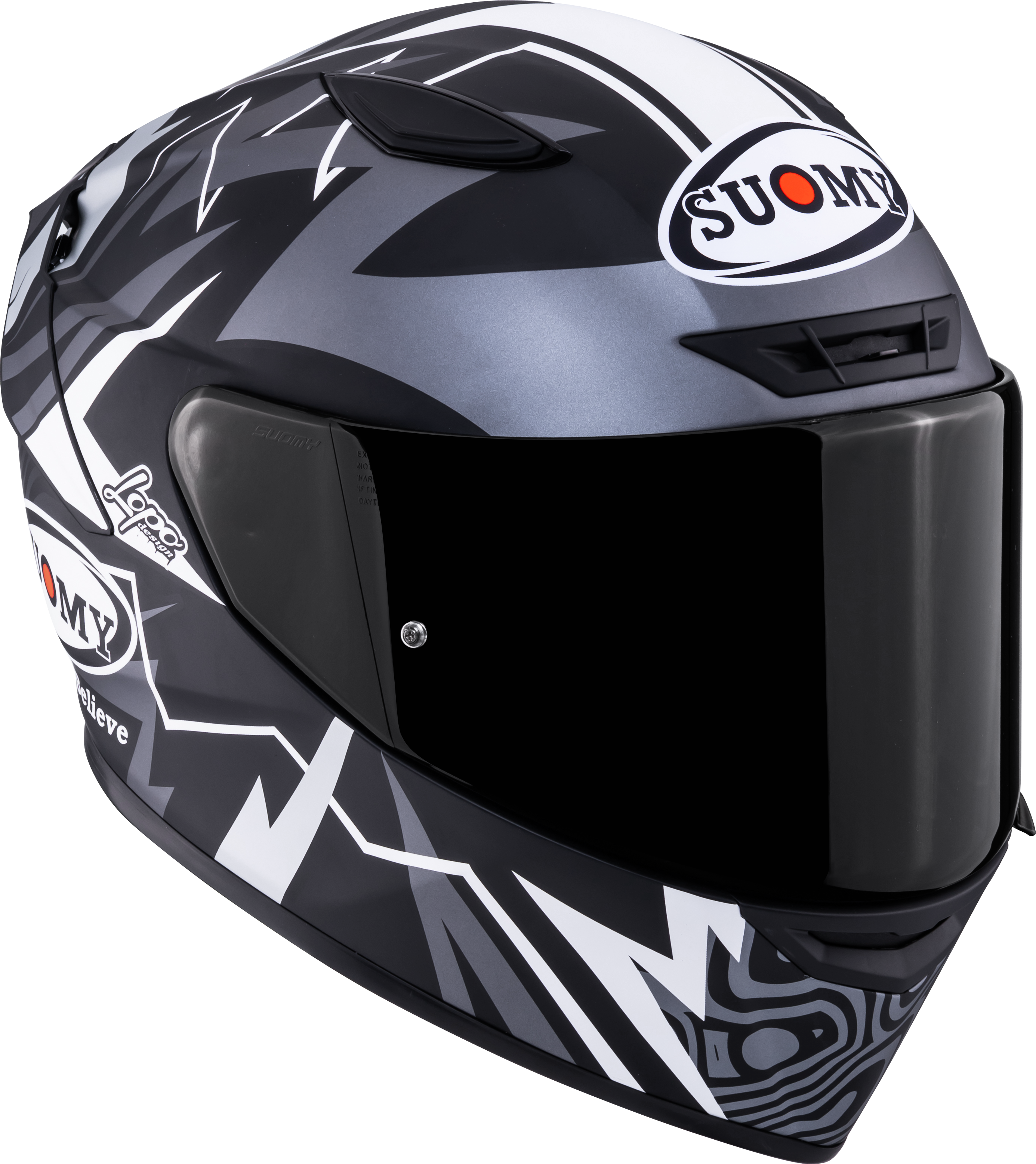 Suomy Track-1 Capacete Mate Réplica Sam Lowes Edição de Inverno 2025 K6T10021 
