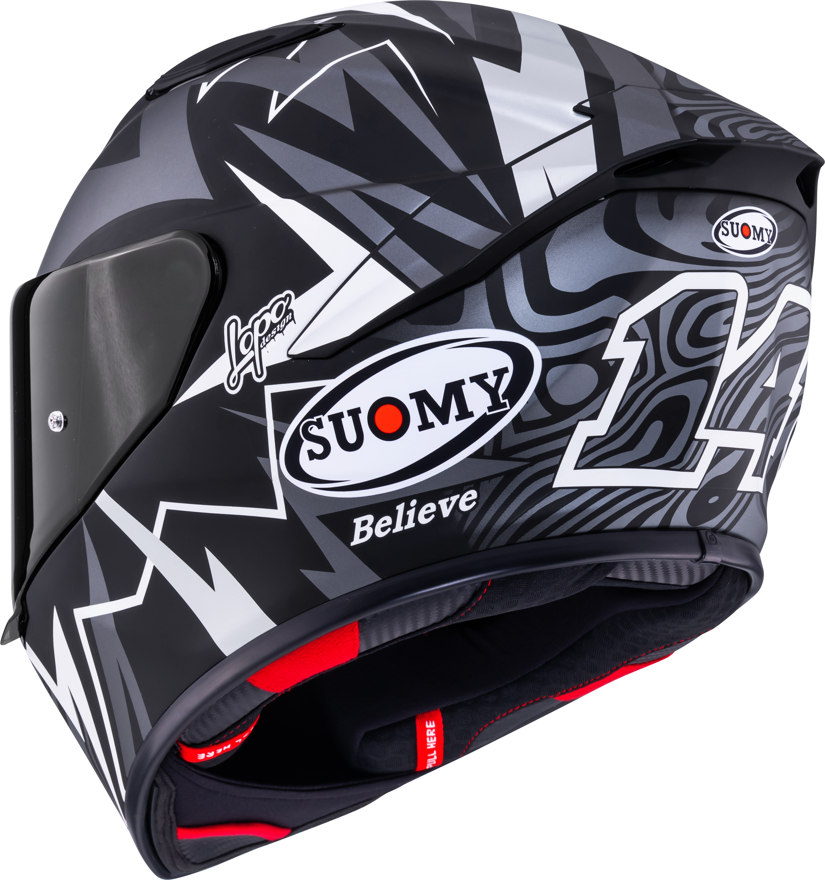 Suomy Track-1 Helmet Matt Sam Lowes Replica 2025 Winter Edition K6T10021 