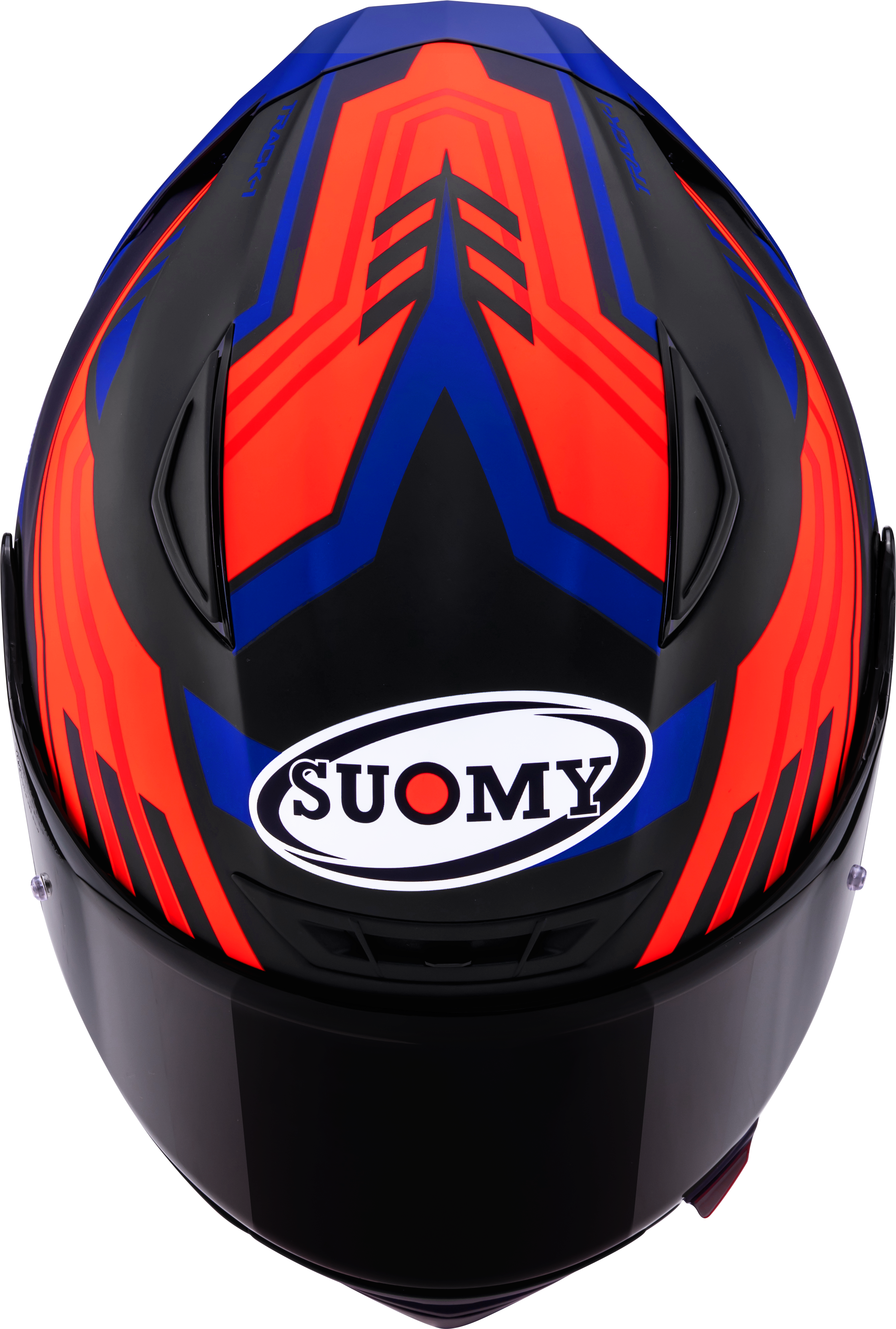 Suomy Track-1 Helmet Framework Matt Black/Red/Blue K6T10024 